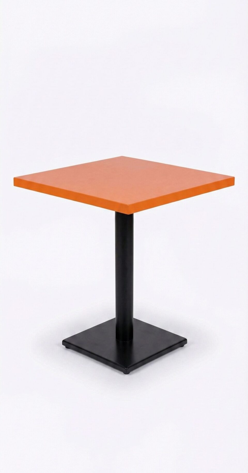 Outdoor metal square table