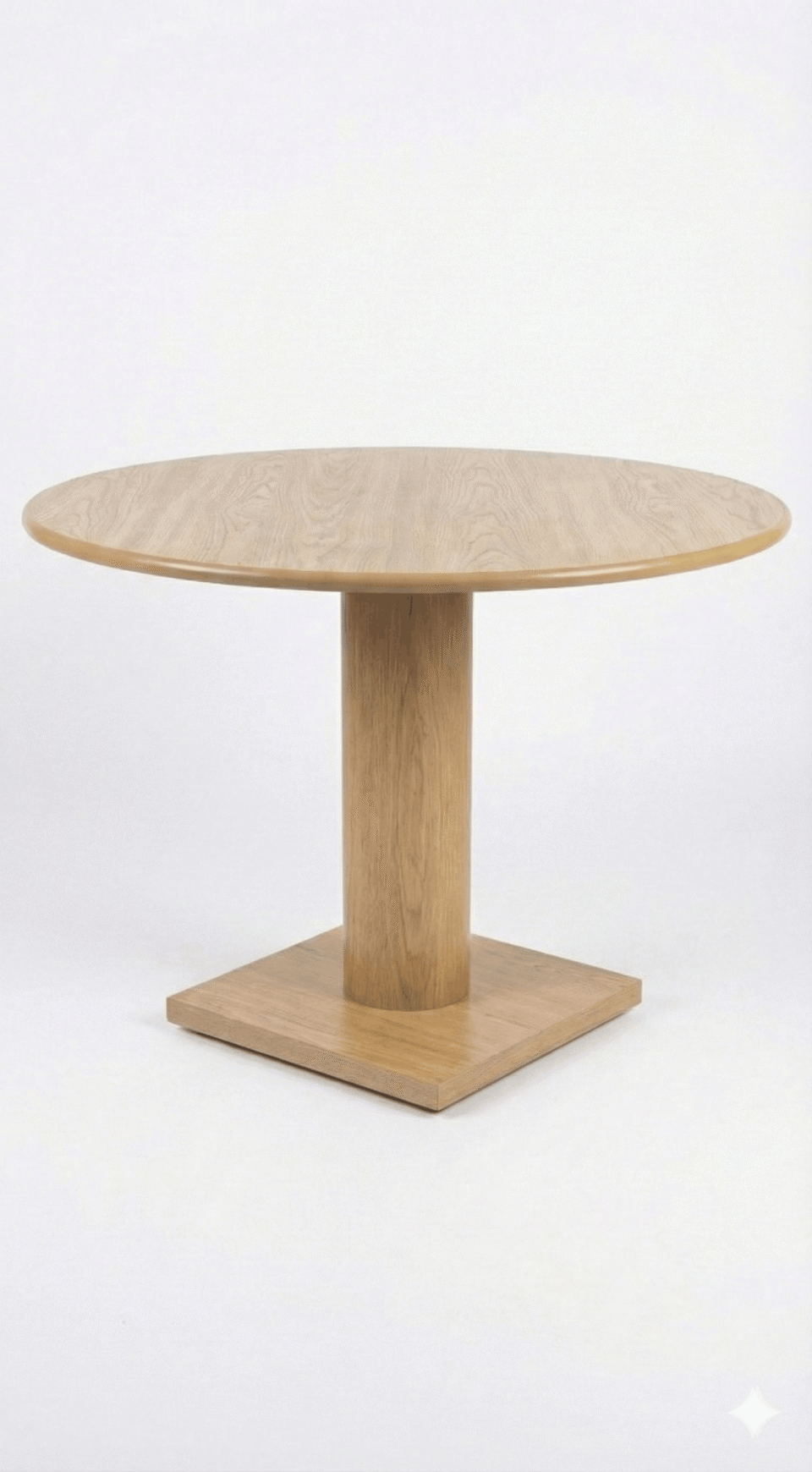 Outdoor beechwood table treated against sun and water