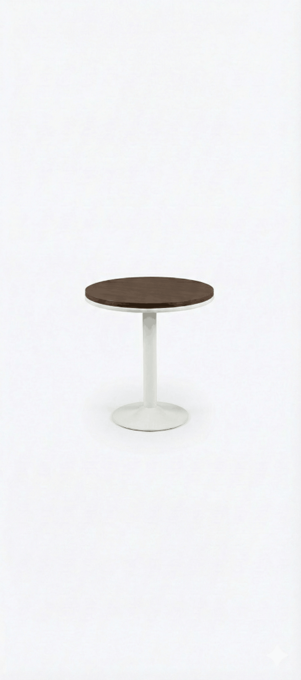 Outdoor round beechwood table